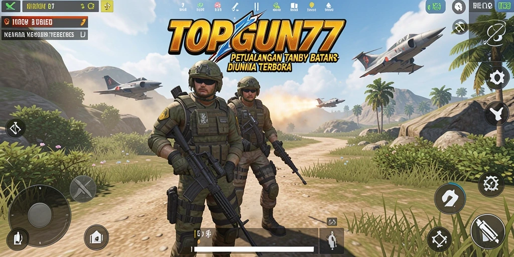Screenshot gameplay yang menunjukkan petualangan seru dalam dunia terbuka.